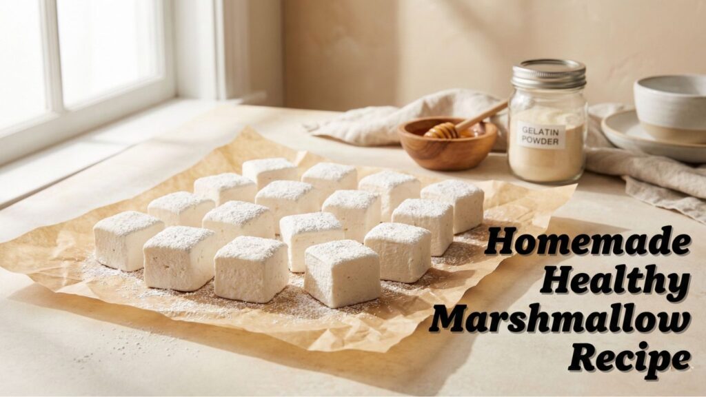 homemade healthy marshmallow recipe